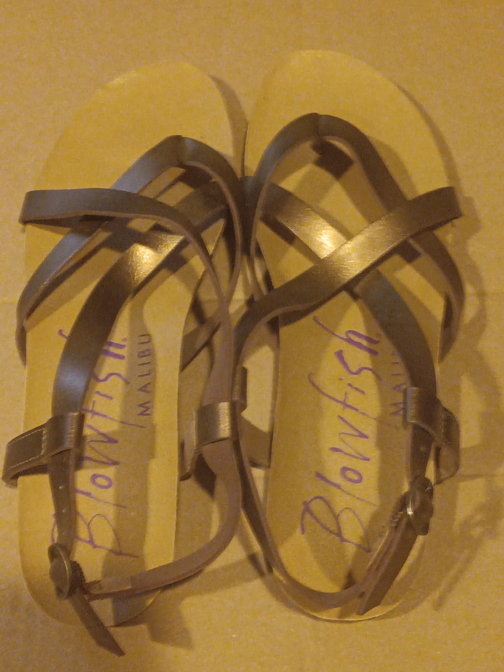 Women's Blowfish Malibu Brown Sandals In Size 8.5